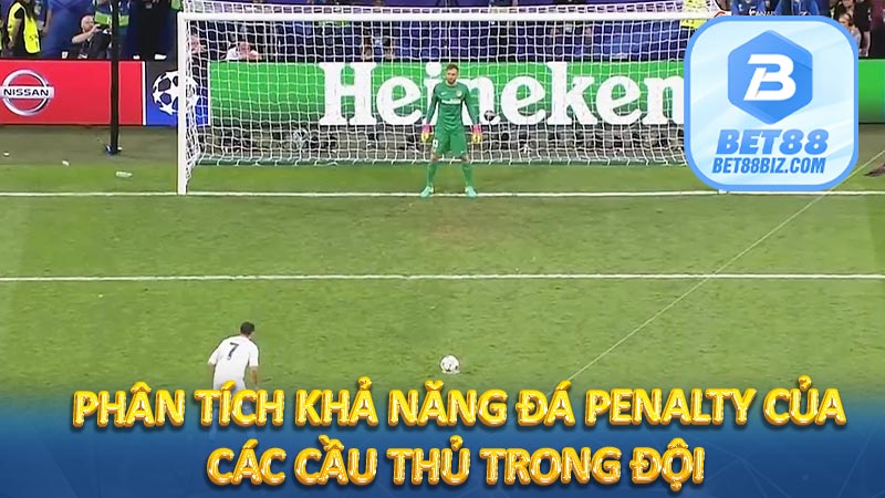 Phân tích khả năng đá Penalty của các cầu thủ trong đội